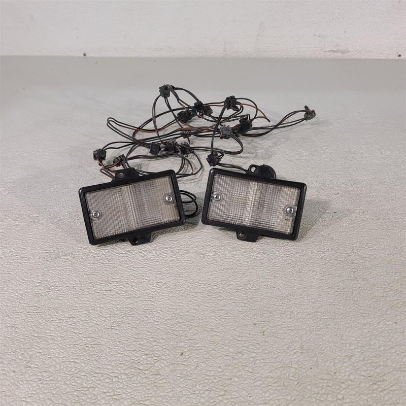 84-96 Corvette C4 Under Hood Light Lamp Set Pair Oem Aa7466