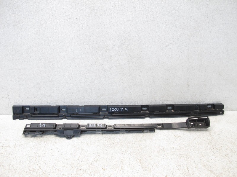 09-15 BMW F01 750i 740i ROCKER PANEL COVER MOLDING BRACKET HOLDER LEFT OEM 12022