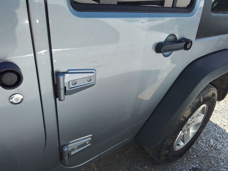 Driver Rear Side Door Full Door VIN W 6th Digit Fits 11-18 WRANGLER 3513006