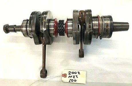 Ski-doo MXZ 500 L/C Crankshaft 1999-2004 421000567 Reed Valve Engine