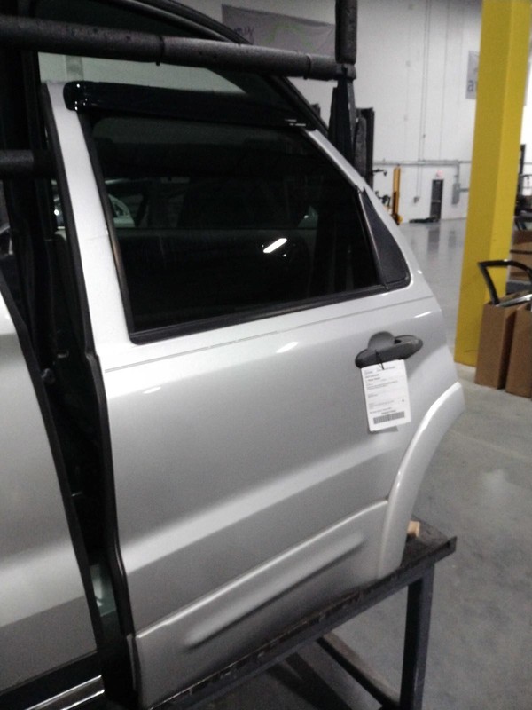 2007 Ford Escape Left Rear Door Silver OEM 293367 126K Miles