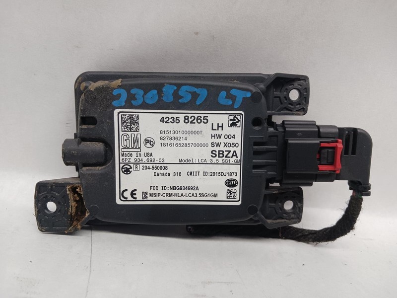 17-'19 BUICK ENCORE driver radar unit blind spot alert control module OEM