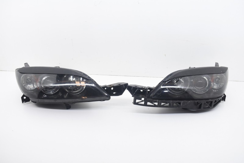 2008 MAZDASPEED 3 HALOGEN HEADLIGHTS SET PAIR OEM DAMAGE AFTERMARKET KW94