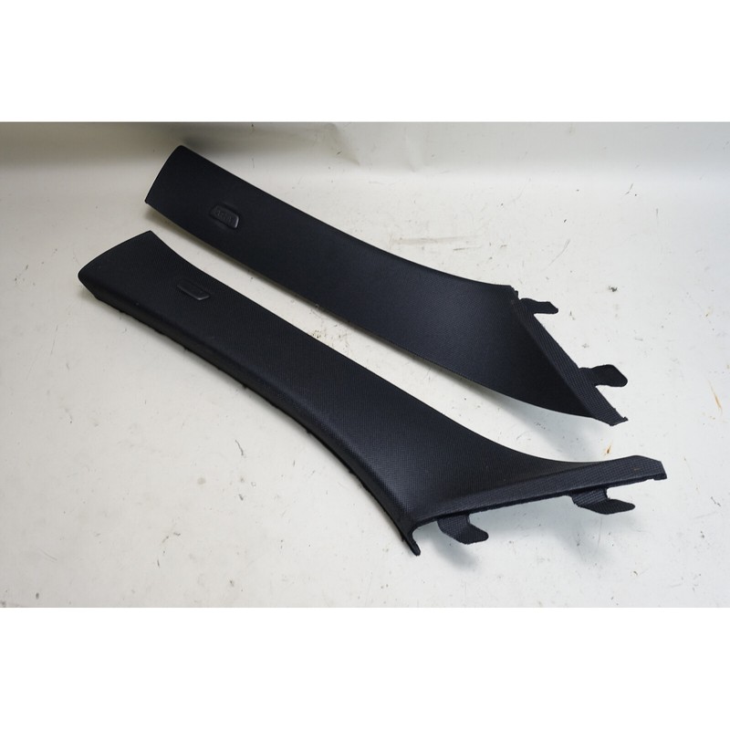 18-24 BMW G01 X3 F97 Front Windshield A- Pillar Column Cover Pair Anthracite OEM