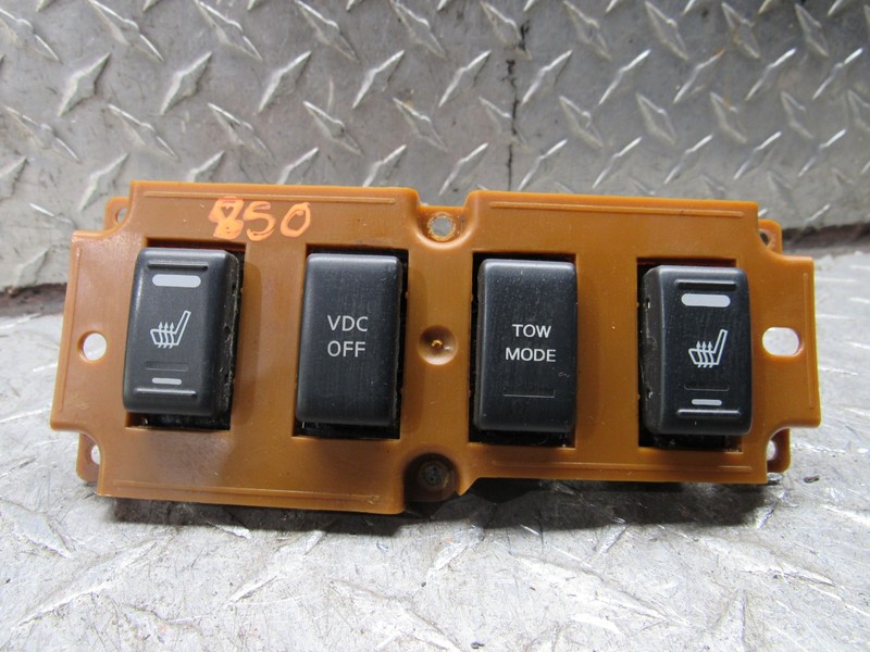 2004 INFINITI QX56 LEFT RIGHT SEAT HEAT SWITCH TOW MODE VDC OFF 5.6L