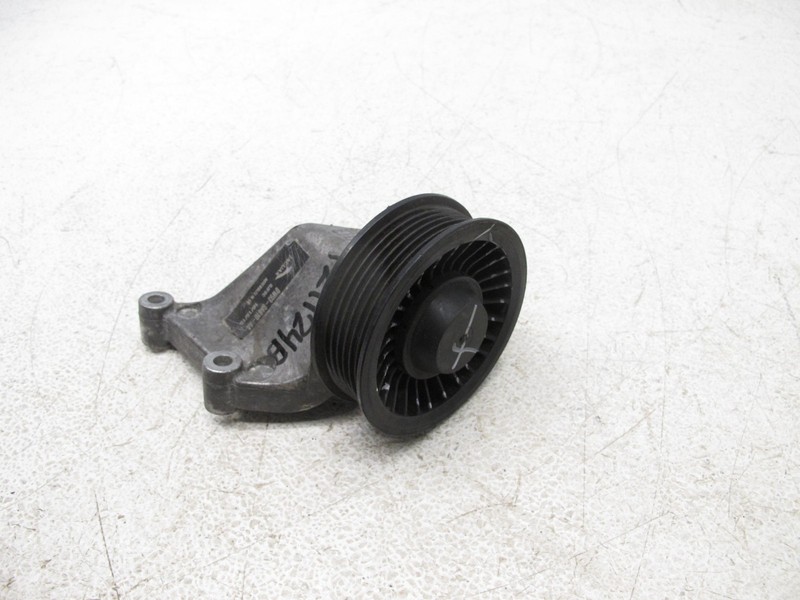 10-17 JAGUAR XF XFR 10-19 XJ F-PACE A/C DRIVE BELT IDLER PULLEY BRACKET OEM 1211
