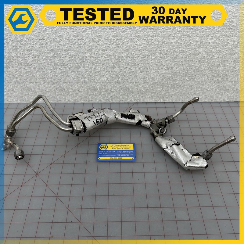 13-20 JAGUAR XJ XE XF 3.0L HIGH PRESSURE FUEL PUMP FEED HOSE LINE OEM