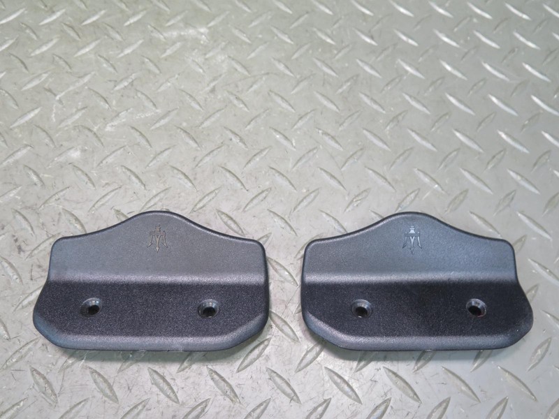 2008-2019 MASERATI GRANTURISMO M145 REAR TRUNK LID PULL DOWN HANDLE SET OF 2