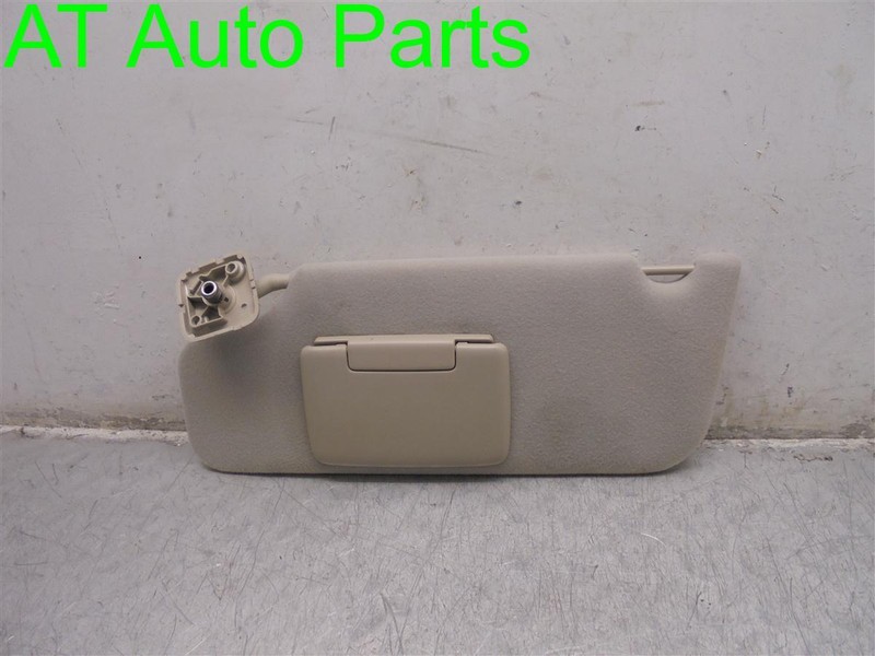 07 08 09 10 FORD EDGE 47K MILES DRIVER LEFT INTERIOR SUN VISOR GRAY / TAN OEM