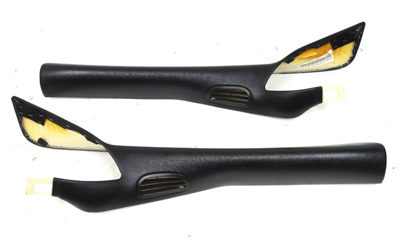 2005-2013 C6 Corvette Driver & Passenger Black A-Pillar Trim Pair USED GM