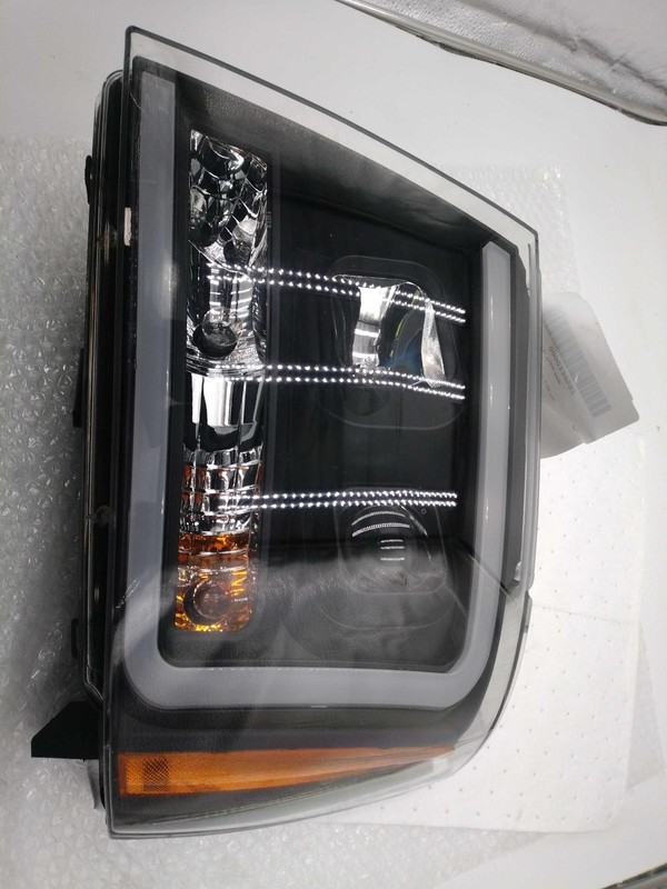 2012 Chevrolet Suburban 1500 Left Headlight Assembly Tan Minor Scratches
