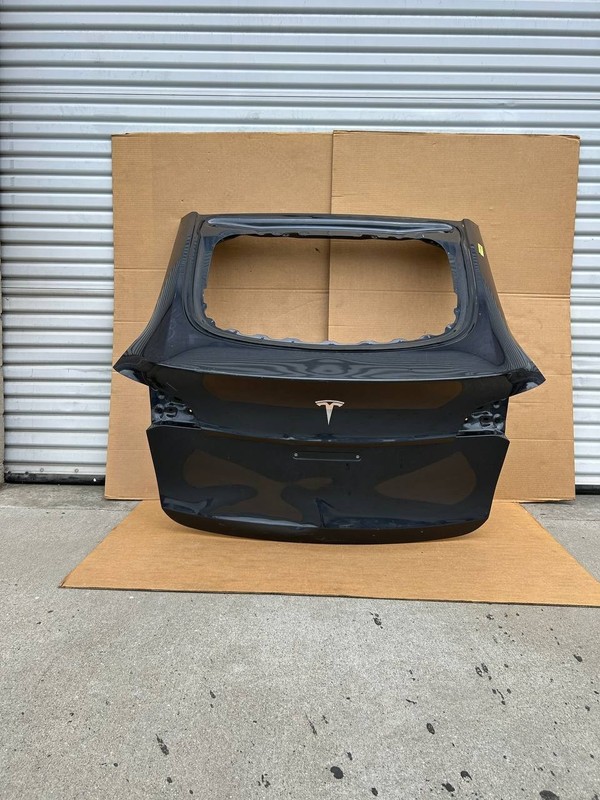 ✅2020-2022 Tesla Model Y Rear Liftgate Hatch Trunk Lid Tailgate gray w/dent
