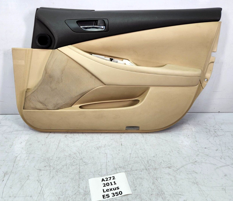✅ 10-11 OEM Lexus ES350 XV40 Front Right Passenger Door Panel Cover Beige NOTE*