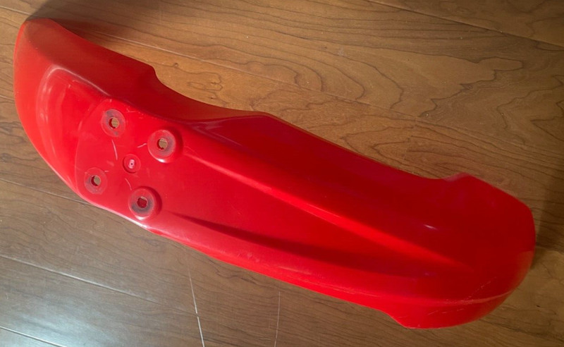 2006 Honda CRF250X CRF250 CRF 250 X Front Red Fender Panel Wheel Well Guard 2005