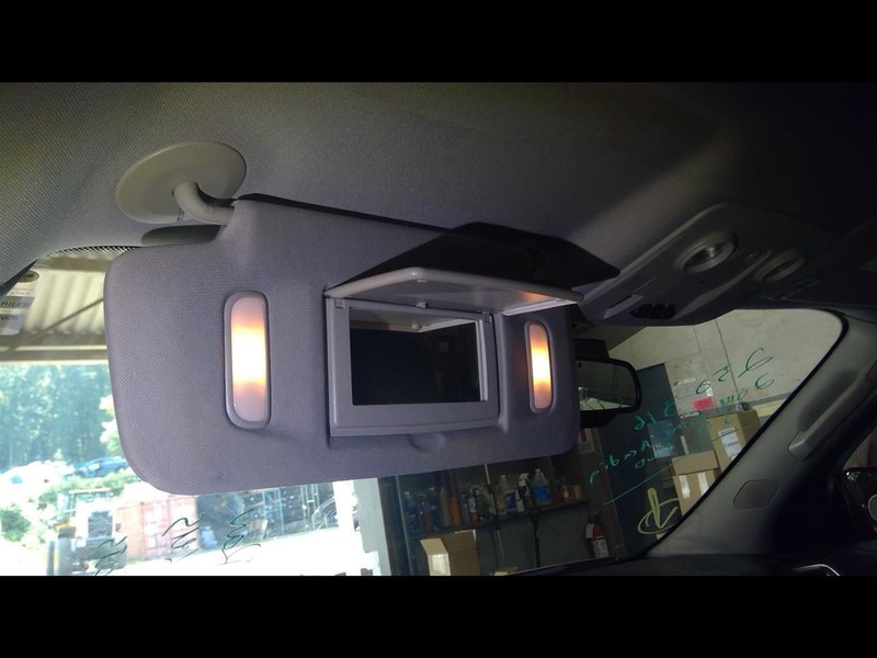 Driver Sun Visor VIN J 11th Digit Limited Illuminated Fits 07-17 ACADIA 1643608