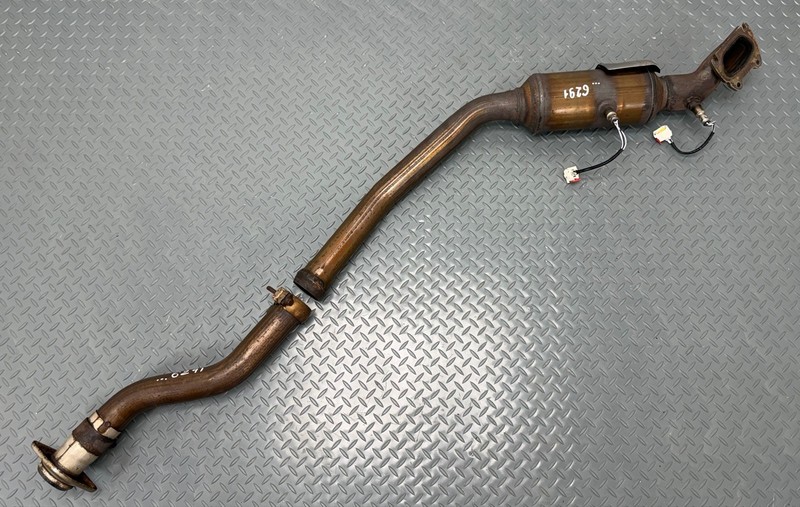 ✅ 2016-26 DODGE DURANGO 3.6L OEM EXHAUST SYSTEM PIPE CONVERTER RIGHT SENSOR 71K