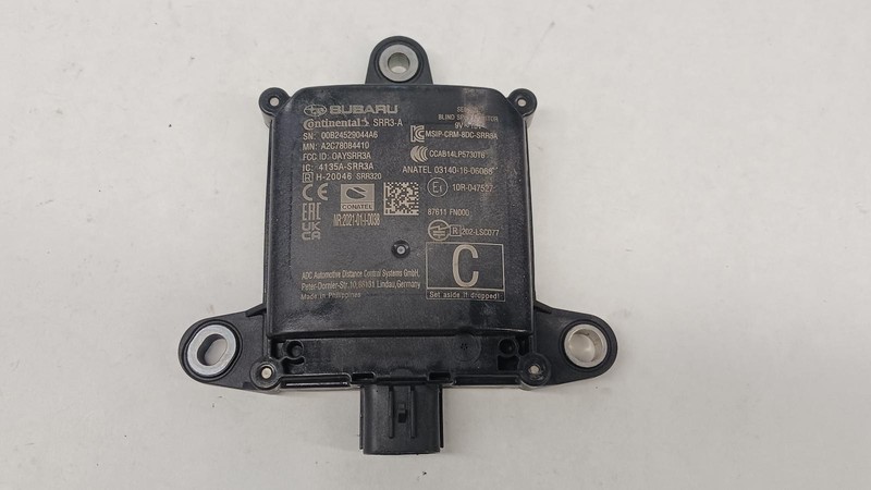 24 SUBARU XV CROSSTREK rear radar unit blind spot module OEM 1 Year Wnty!