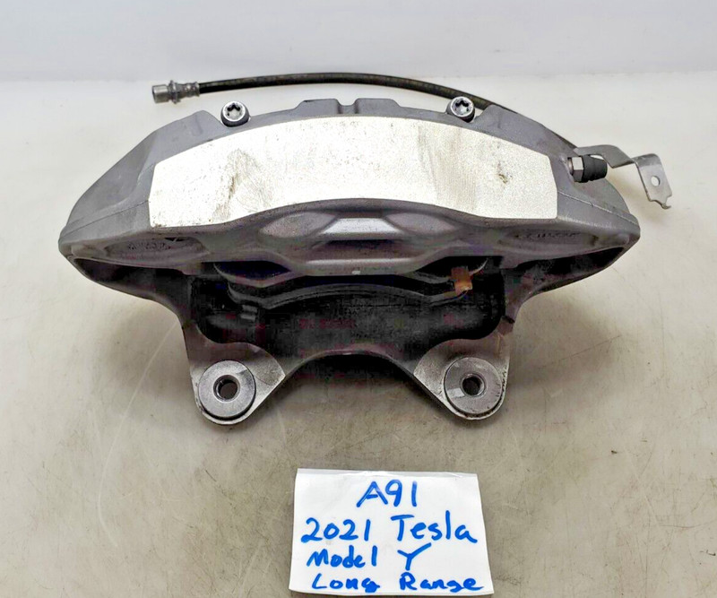 ✅ 2020-2023 OEM Tesla Model Y Front Right Passenger Brake Caliper Brembo Assy