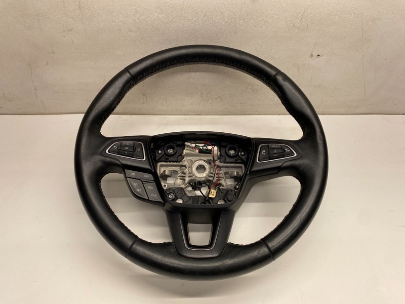 2018-2022 FORD ECOSPORT STEERING WHEEL BLACK LEATHER HEATED WITH CONTROLS OEM
