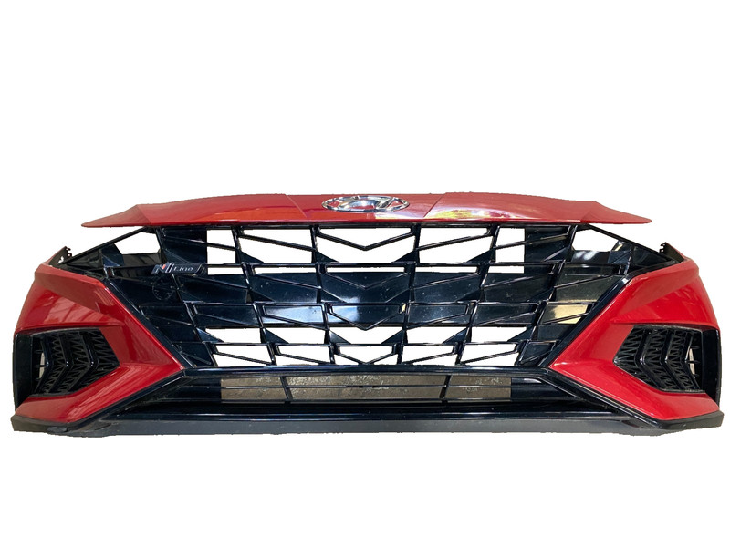 21-23 HYUNDAI ELANTRA N-LINE FRONT BUMPER COMPLETE PR2 SCARLET RED OEM #A0.66