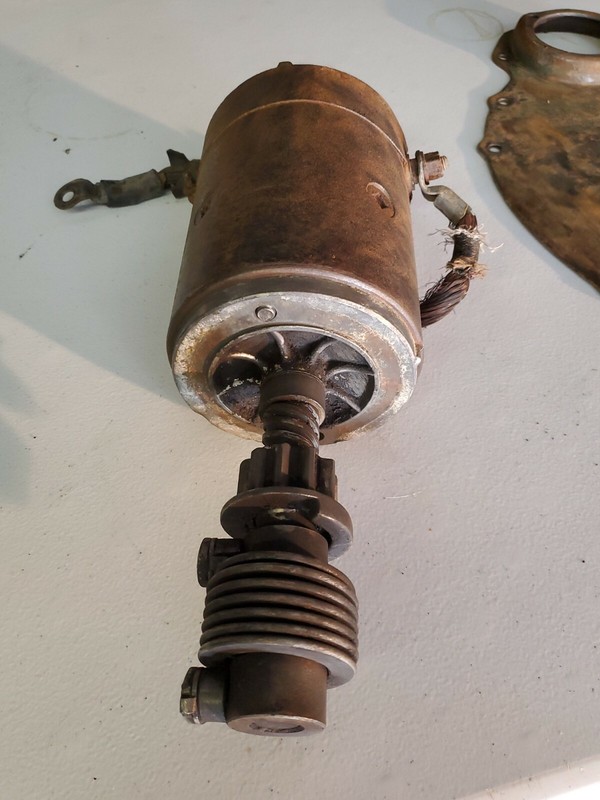 1946 FORD flathead ford v8 starter w/bendix 1946 thru 1948 OEM mercury