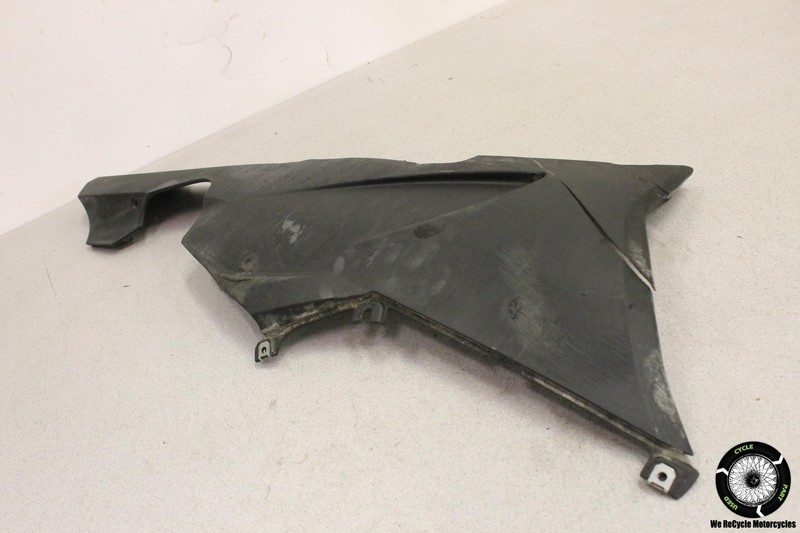 2013 BMW K1300S K 1300 S ABS LEFT LOWER BOTTOM BELLY SIDE FAIRING COWL 13