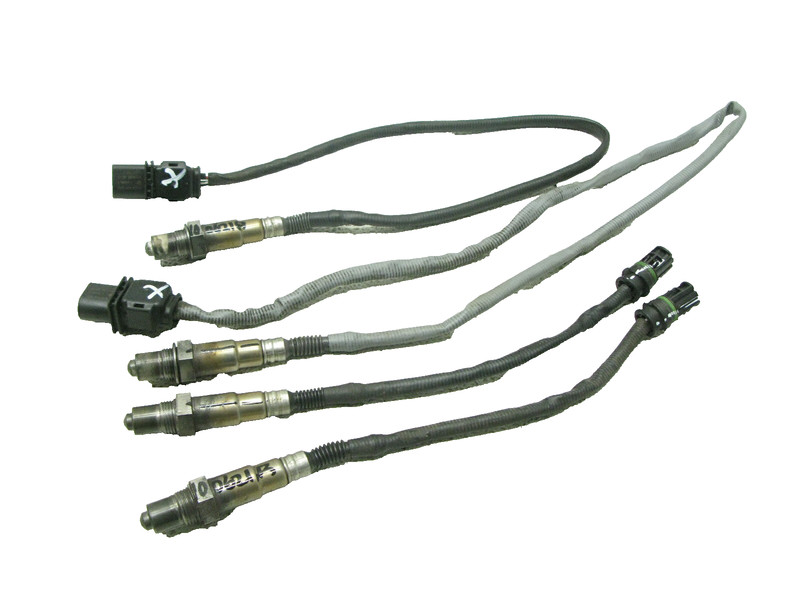 07-10 BMW X5 N62 4.8L FRONT REAR O2 OXYGEN LAMBDA SENSOR SET OEM 100621B