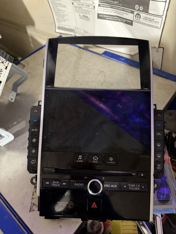 2020 - 2022 INFINITI Q60 DASH A/C HEATER CLIMATE CONTROL PANEL OEM 253914HB7A