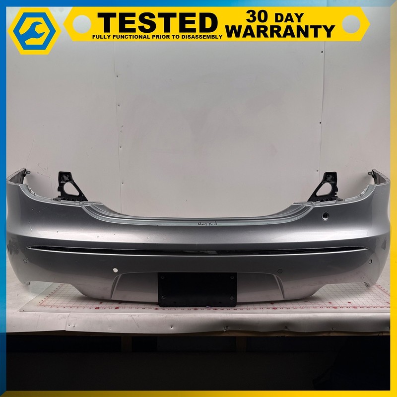 10-15 JAGUAR XJ REAR BACK BUMPER COVER ASSEMBLY OEM