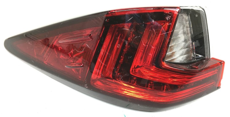 OEM Lexus RX350 RX450h Left Driver Side LED Tail Lamp 81560-0E130 Lens Chip