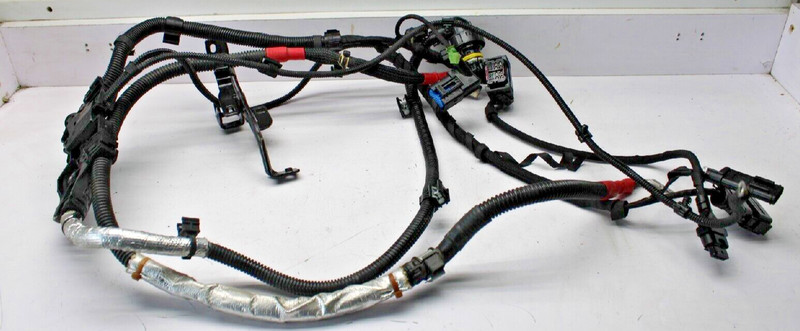 17-20 BMW G30 530I 2.0L ENGINE AUTOMATIC TRANSMISSION WIRE WIRING HARNESS OEM