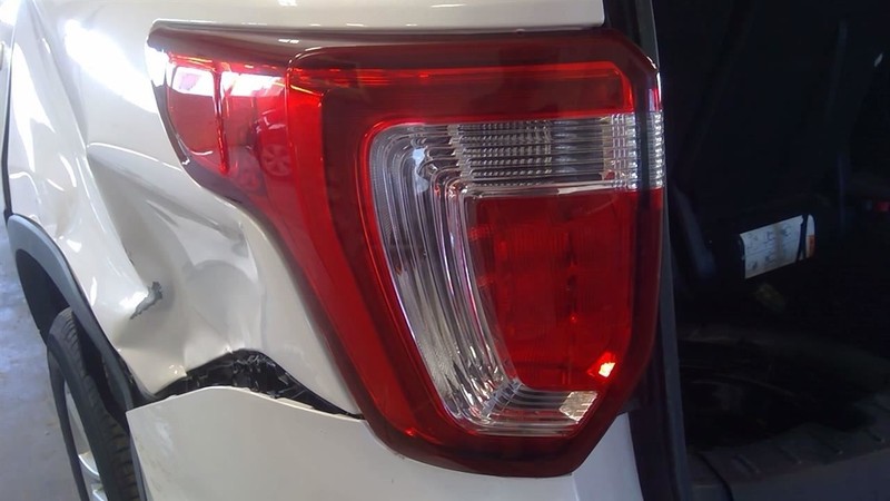 Driver Tail Light Without Police Package Clear Lens Fits 16-19 EXPLORER 3467196