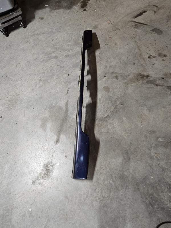 03 FORD E350 SUPER DUTY FRONT BUMPER UPPER COVER PANEL Blue