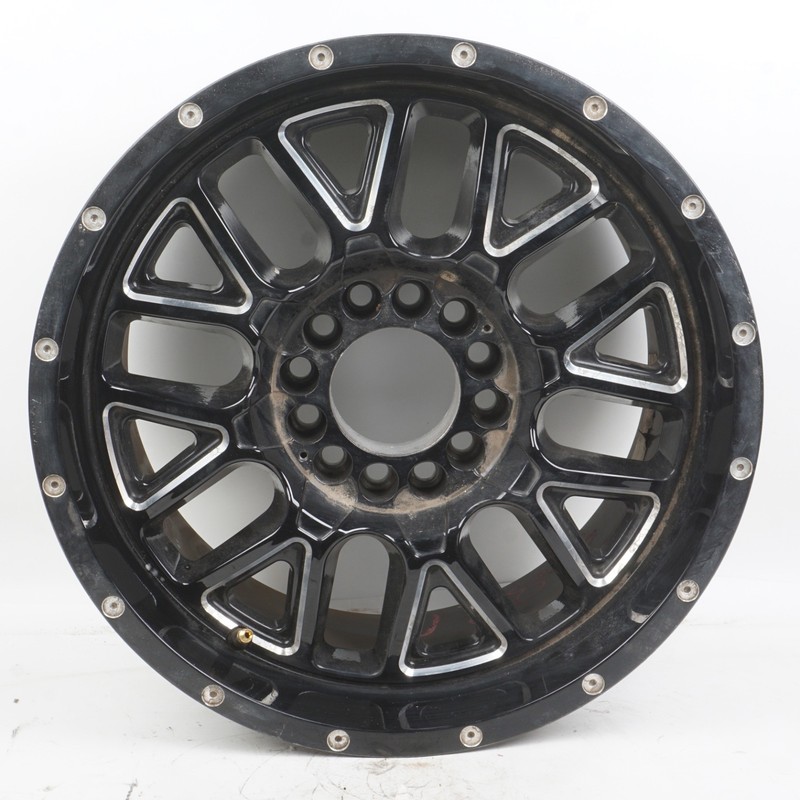 18 X 9 Inch Black Alloy Wheels Rim PCD 5x114.3 / 5x135 Wheel ET 0mm CB 87.1