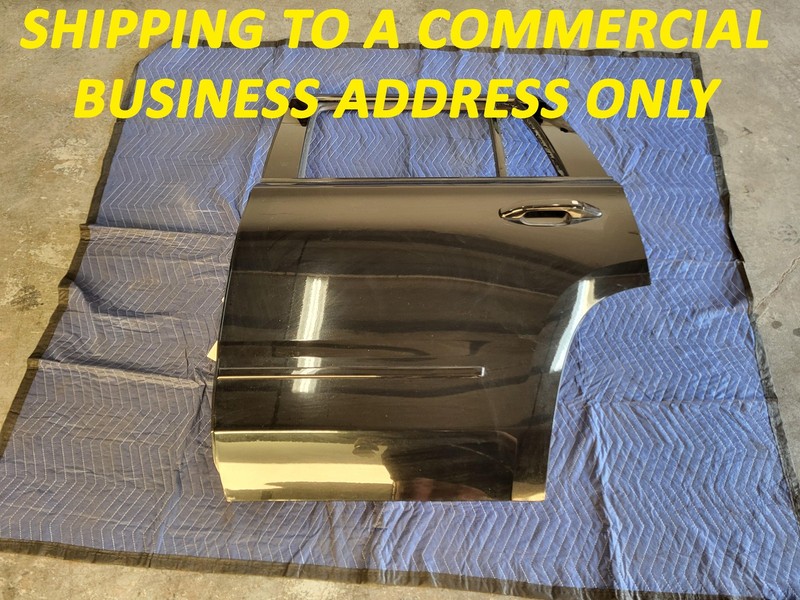 Used Oem Chevrolet Left Driver Rear Door & Trim Panel for 2015-2020 Tahoe