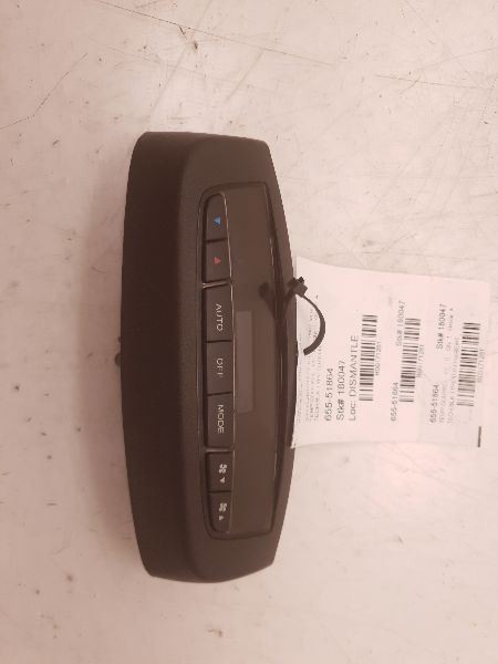 Temperature Control Rear Console US Market Tech VIN 6 Fits 07-09 MDX 171261