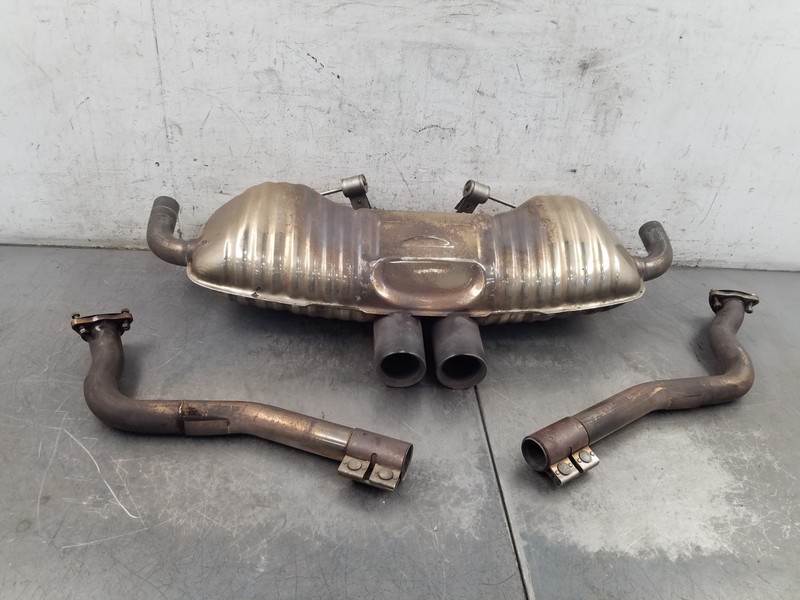 2007 Porsche Cayman S 987FVD Brombacher Muffler Assembly#2381 E1