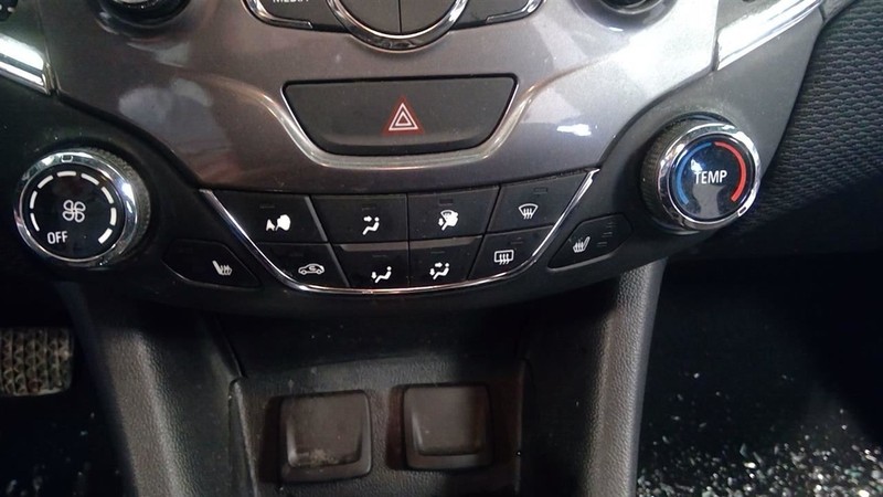 Temperature Control With Heated Seat KA1 Opt C67 Fits 16-18 CRUZE 3435836