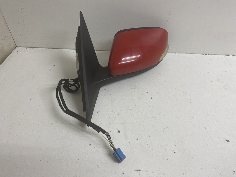 2004-2006 Volvo S40 9 Wire Red Left Driver Side View Door Mirror Glass Oem