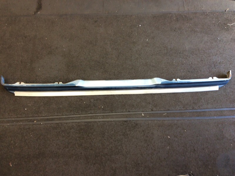 82-83 Accord 3Dr Rear Upper Bumper Plate Filler Garnish Trim Tailgate Skirt OEM