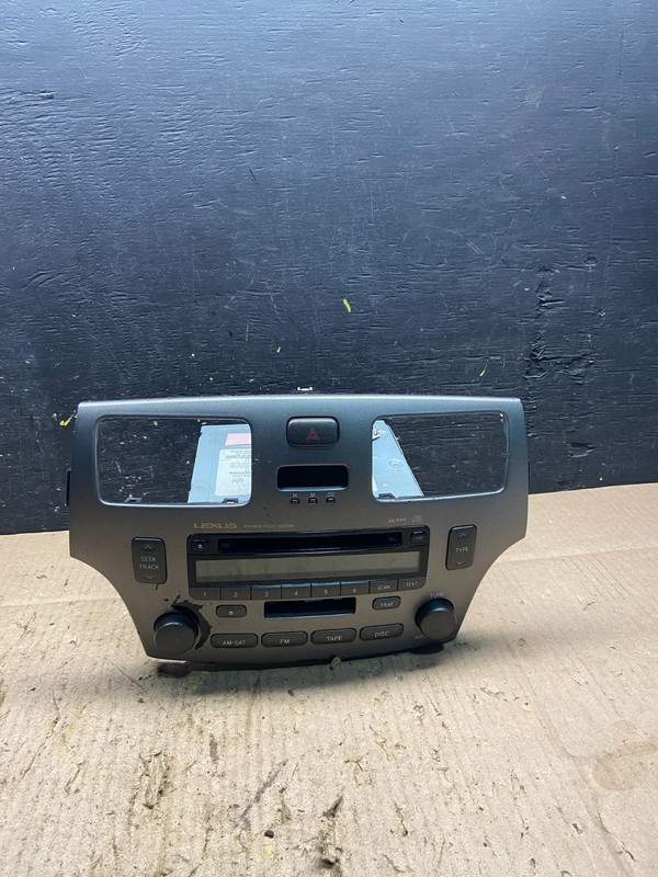 2002-2006 Lexus ES330 Es300 Radio Receiver Tape CD Air Vent Bezel OEM Q2029 DG