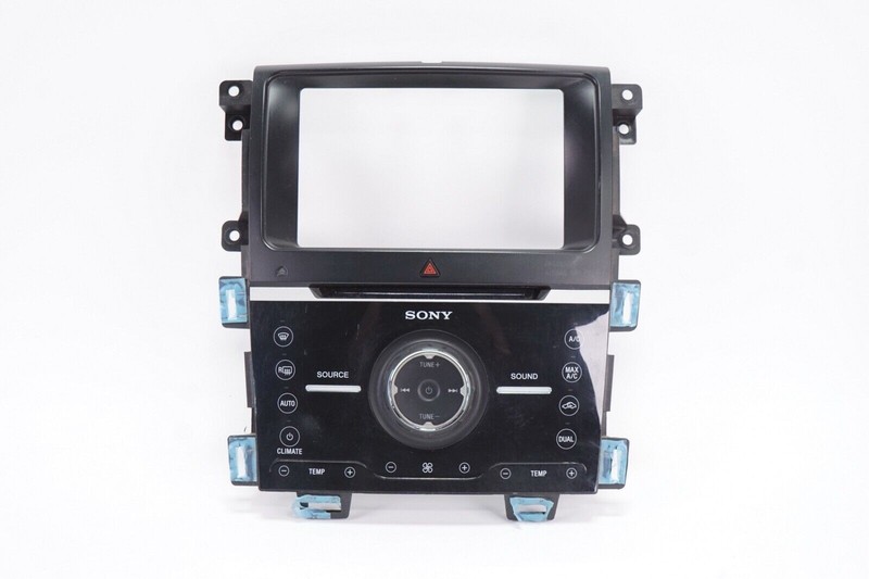 FORD EDGE Heater Climate Control Radio CD Control Dash Bezel OEM 2011 - 2014