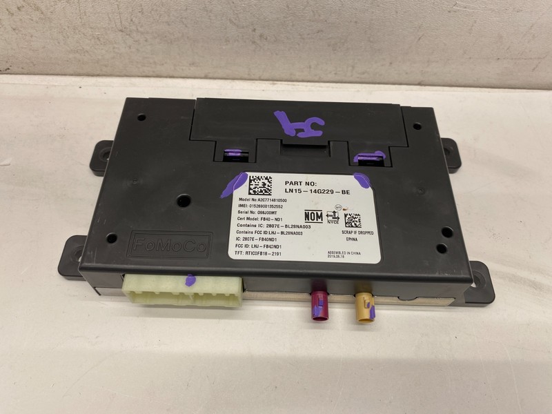 2018-2022 FORD ECOSPORT TELEMATICS COMMUNICATION CONTROL INTERFACE MODULE OEM