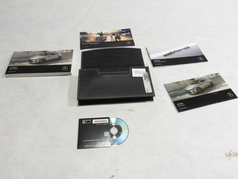 19-23 Mercedes A35 V177 2021 Owner Manual Info Book Case Set :A