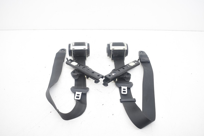 2006 Mini Cooper S R53 Front Left Right Seat Belt Retractors Set Black OEM KW86
