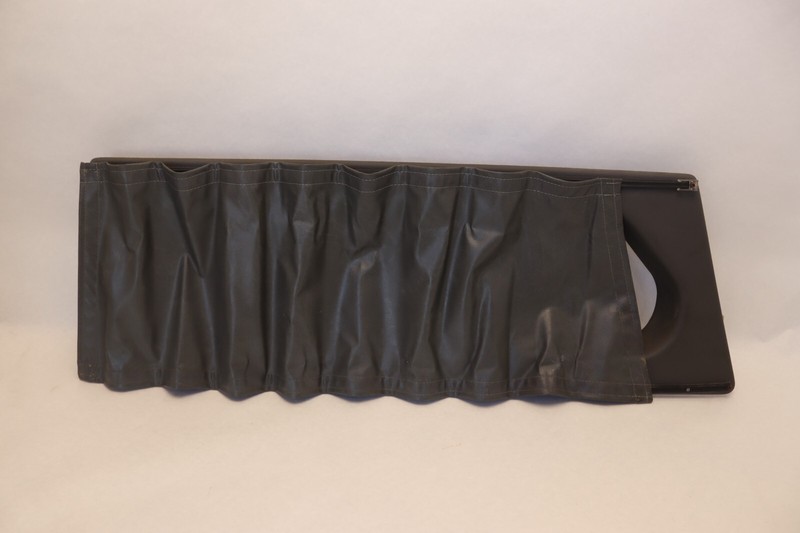 2013-2018 MACK CXU613 LEFT SLEEPER WINDOW TRIM COVER PANEL W/ CURTAIN SHADE OEM