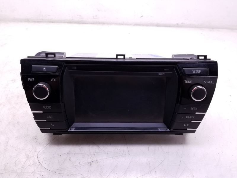 15-16 TOYOTA COROLLA RADIO/STEREO RECEIVER AND DISPLAY SCREEN ASSEMBLY