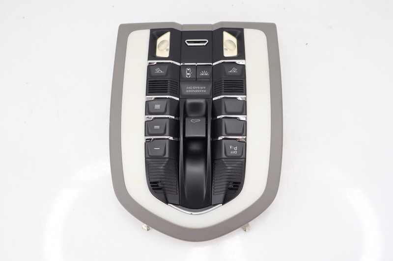 ✅ 2011-2016 PORSCHE CAYENNE 958 OVERHEAD CONSOLE DOME LIGHT LAMP SUNROOF
