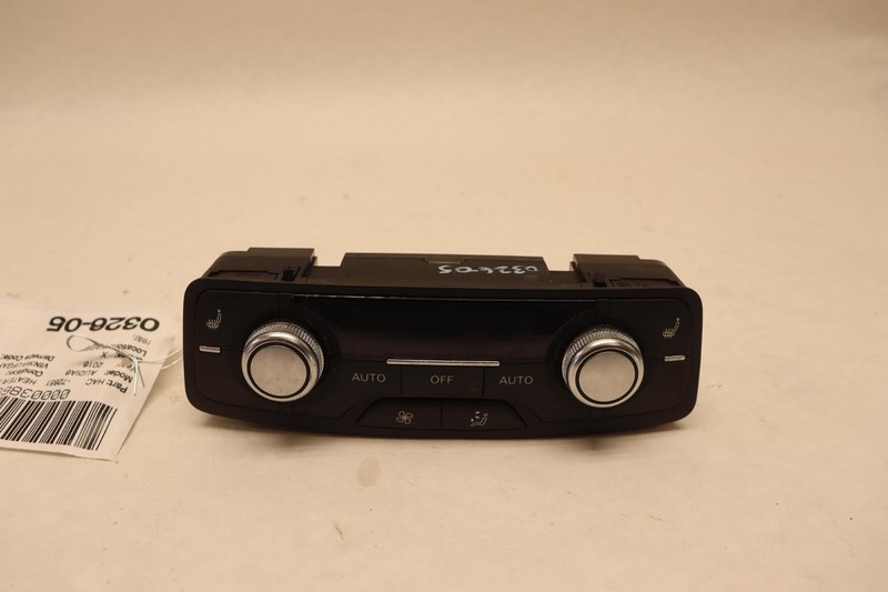 2016-2018 AUDI A6 C7 REAR CENTER A/C HEAT SEATS HVAC CLIMATE CONTROL SWITCH OEM