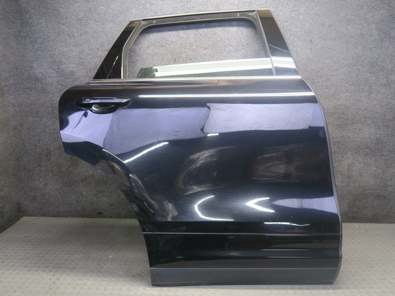 2011-2018 PORSCHE CAYENNE 958 REAR RIGHT SIDE DOOR SHELL PANEL W/ GLASS BLACK